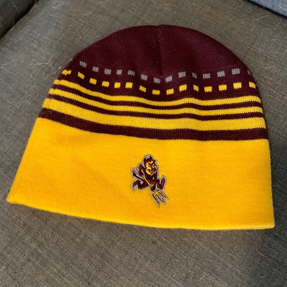 Officially licensed Arizona State University (ASU) football beanie
